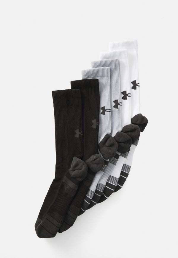 Under Armour PERFORMANCE TECH - Sports socks - mod gray/mod gray/jet gray