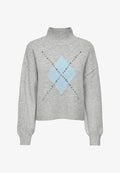 ONLY Knitted ONLWAKEFIELD Knitted - Jumper - light grey melange