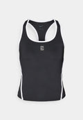 Nike Performance NIKECOURT ADVANTAGE TANK NOVELTY - Top - black/white
