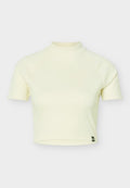 Under Armour RIVAL MOCK TEE - Basic T-shirt - winter white/white