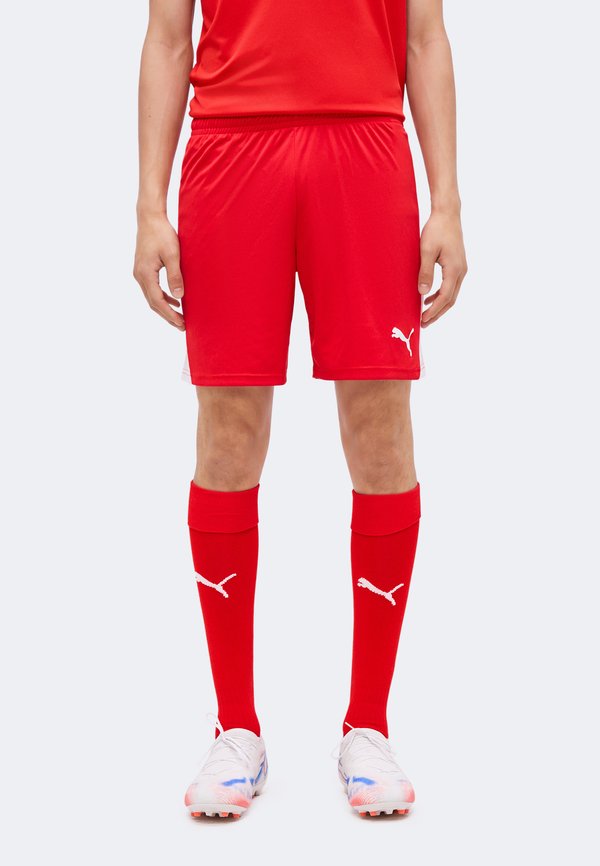 Puma TEAMLIGA26 SHORTS - Sports shorts - red/white