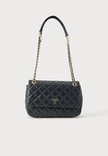 Guess JULIET CONVERTIBLE XBODY FLAP - Cross body bag - black