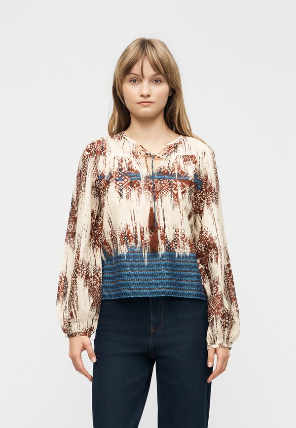 Vero Moda VMELIZA ISABEL  - Blouse - beige