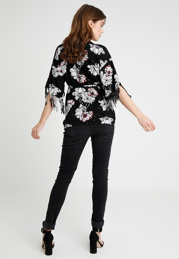 Supermom BLOUSE KIMONO FLOWER