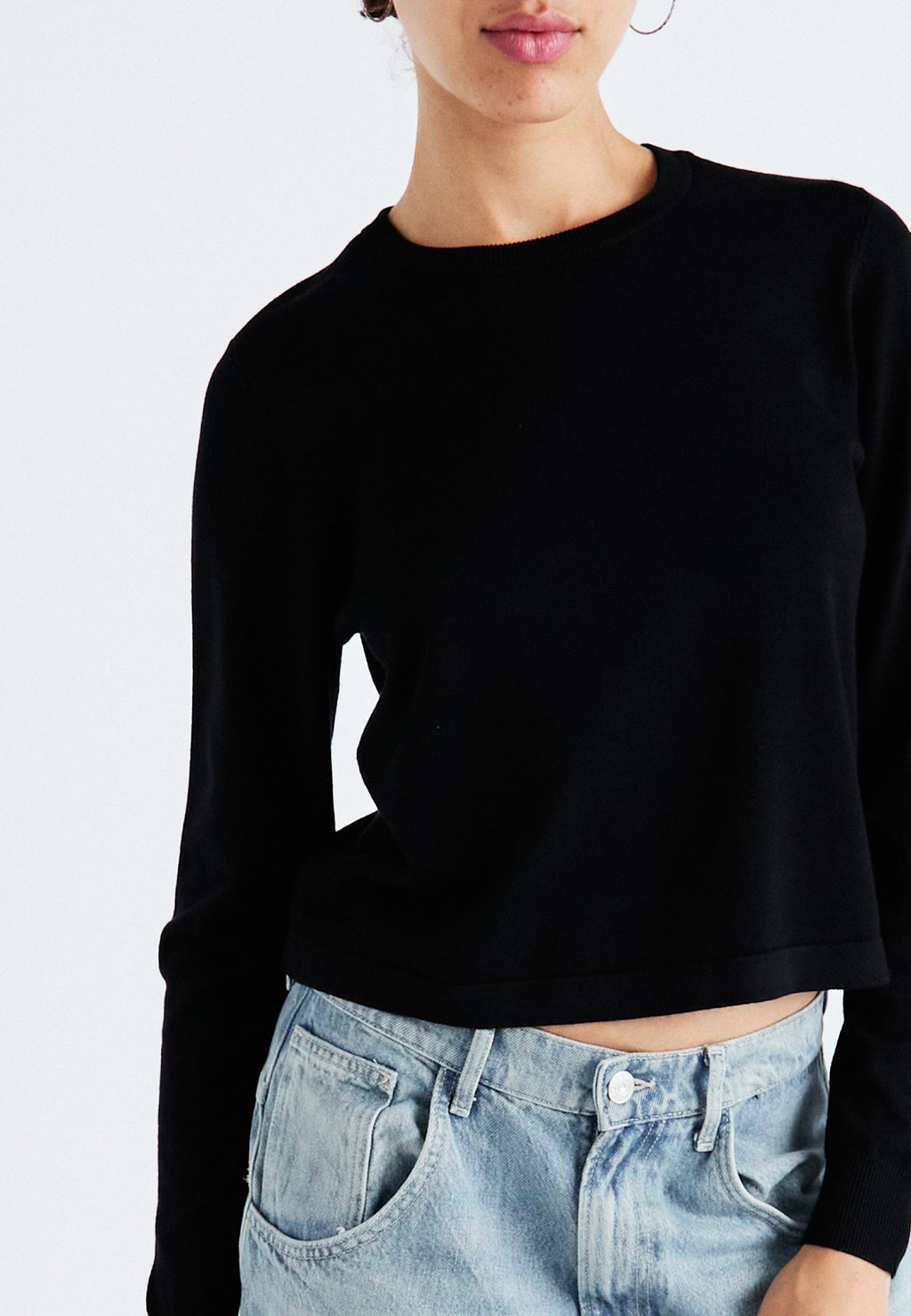 Vero Moda VMSILJE LS V-NECK PULLOVER GA NOOS