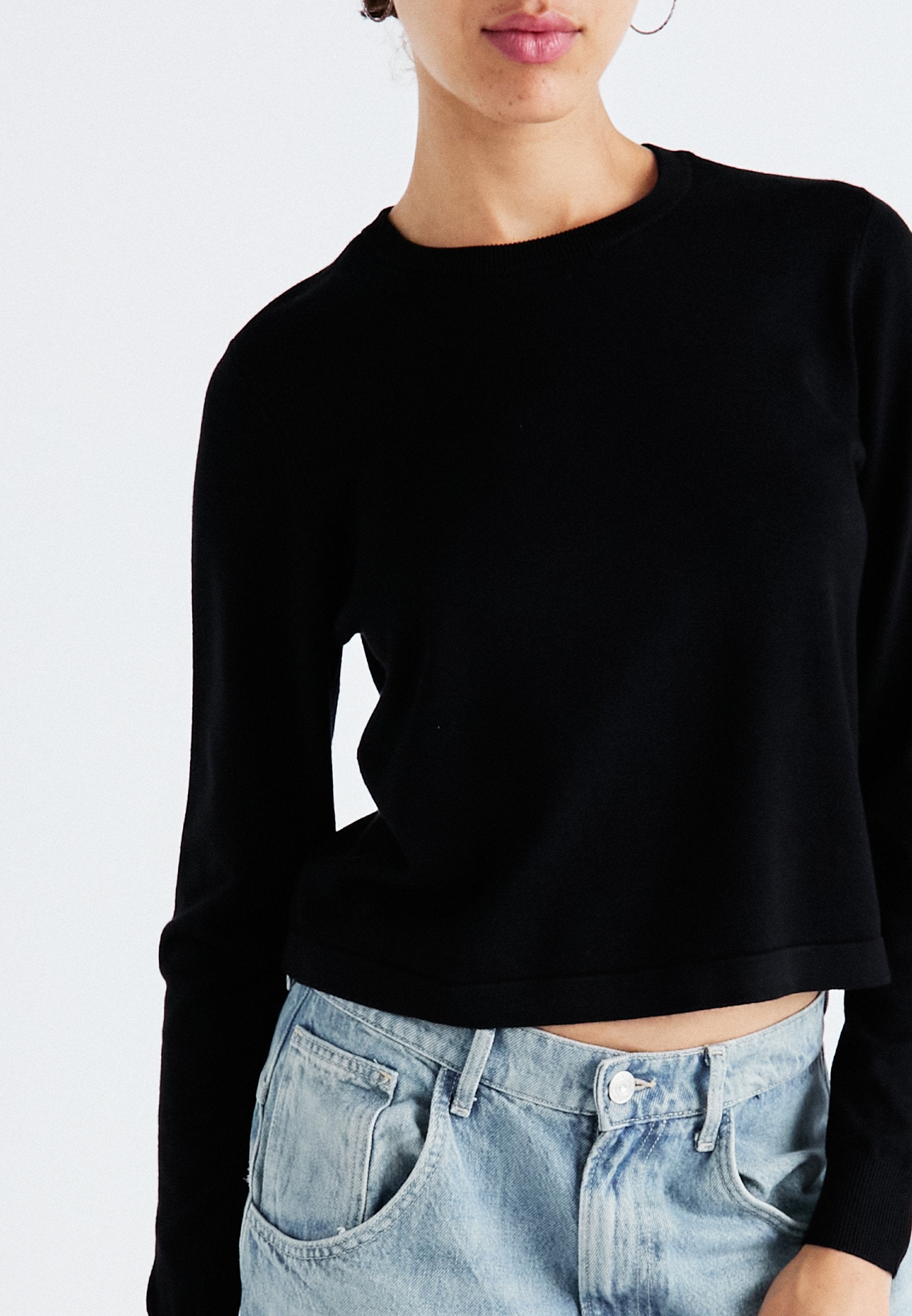 Vero Moda VMSILJE LS V-NECK PULLOVER GA NOOS