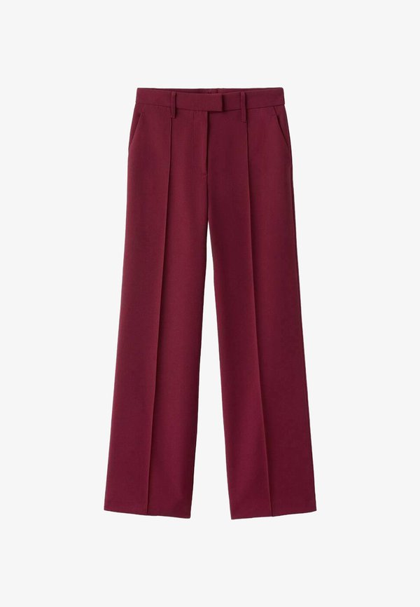 Mango Trousers - bordeaux
