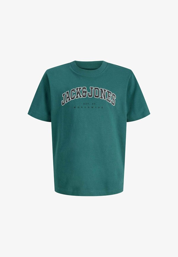 Jack & Jones Plus Size Logo - Print T-shirt - atlantic deep