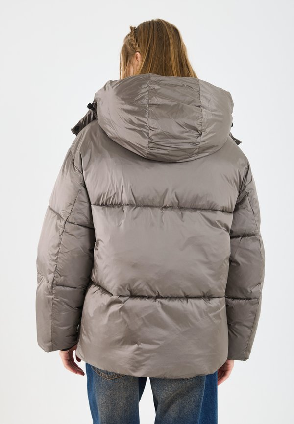 YOURTURN by Zalando UNISEX OVERSIZED FIT HOODED PUFFER JACKET
