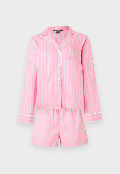 Lauren Ralph Lauren NOTCH BOXER PAJAMA SET