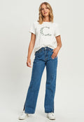 CALLI C EMBROIDERED