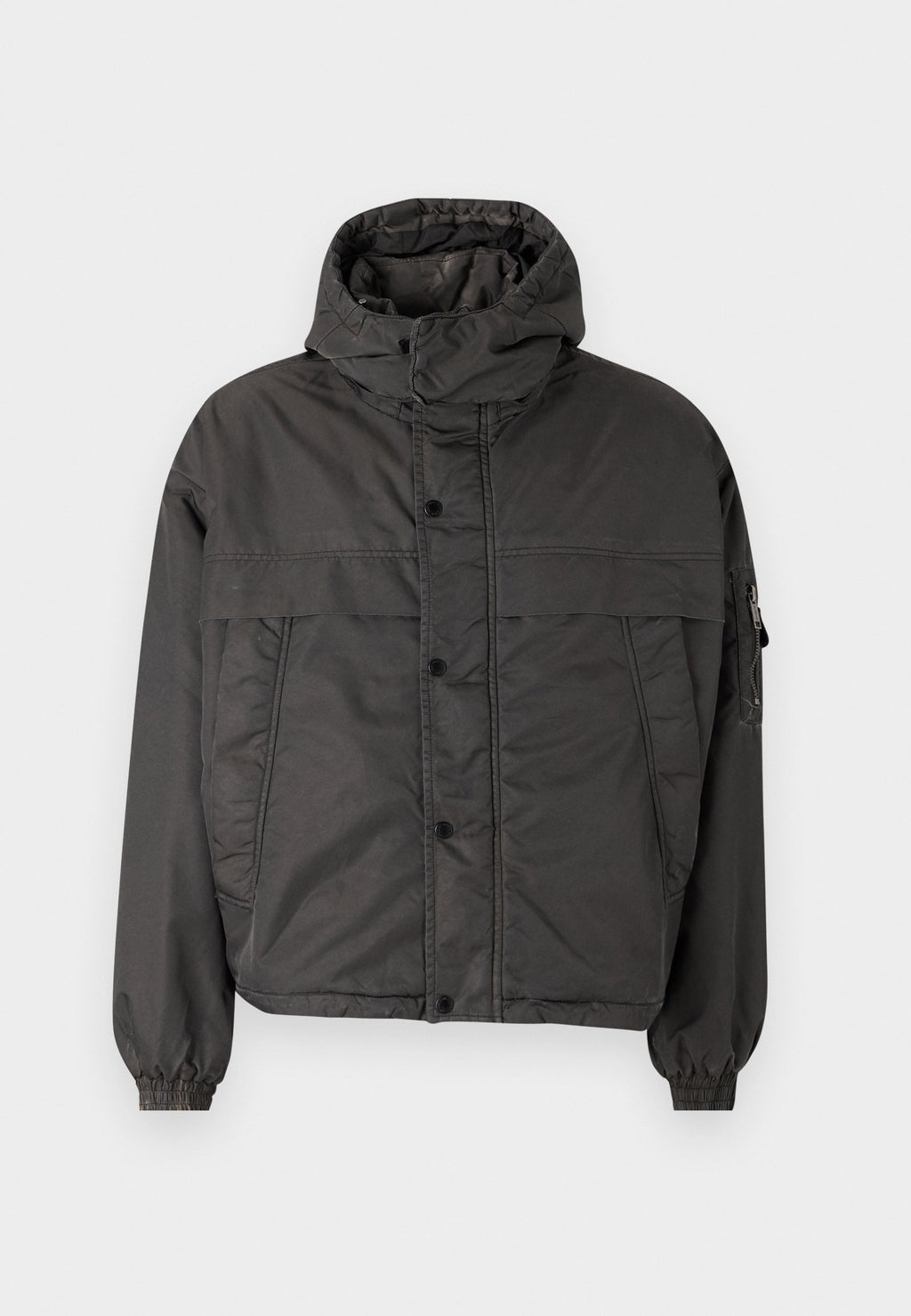 LOW LIGHTS STUDIOS® WASHED MOON PUFFER JACKET UNISEX