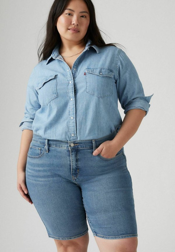 Levi's® SHAPING BERMUDA SHORTS - Denim shorts - camp denim short plus