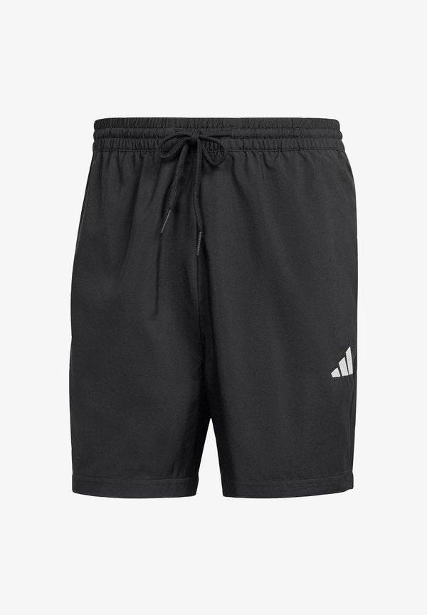 adidas Sportswear ESSENTIALS SMALL LOGO CHELSEA - Sports shorts - black white