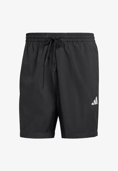 adidas Sportswear ESSENTIALS SMALL LOGO CHELSEA - Sports shorts - black white