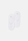 Tommy Hilfiger WOMEN FOOTIE 2 PACK - Invisible socks - white
