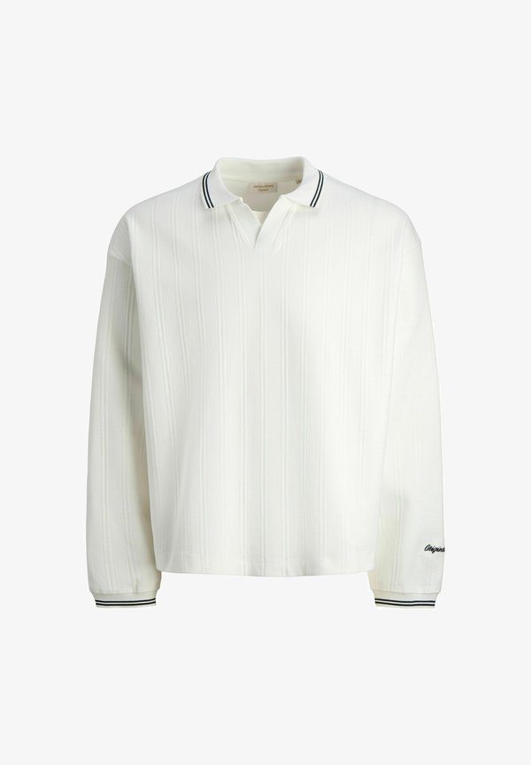 Jack & Jones Sweats Sweats - Polo shirt - cloud dancer