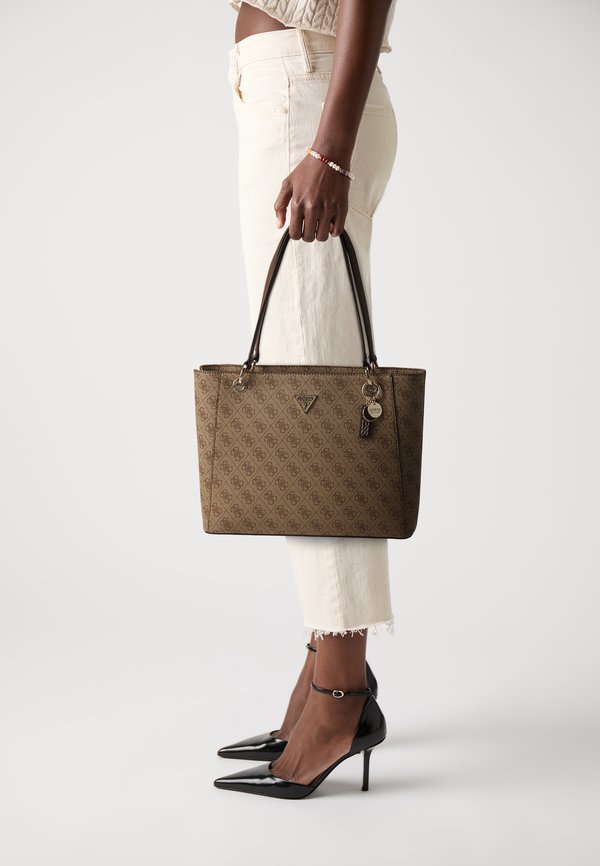 Guess NOELLE - Tote bag - latte/brown