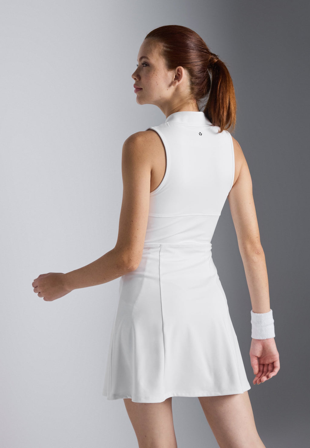 Even&Odd active TENNIS DRESS WITH ZIP FRONT AND BUILT IN SHORTS WITH POCKET