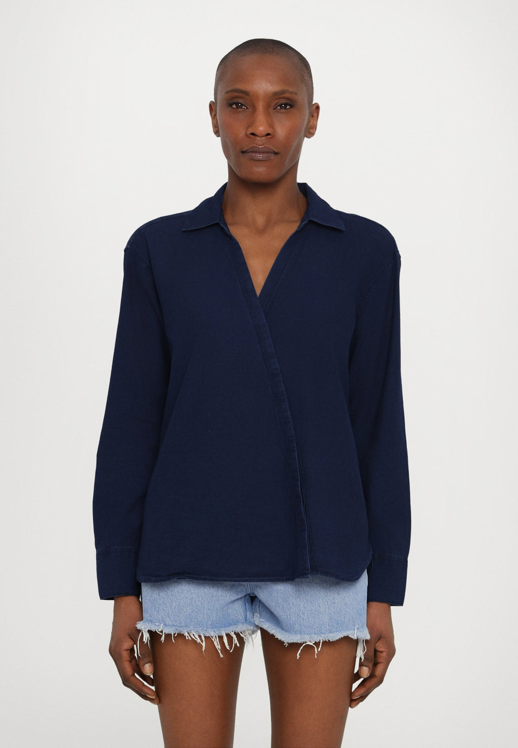 CLOSED ASYMMETRIC SHIRT