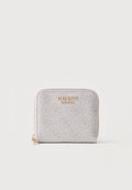 Guess LAUREL SMALL ZIP AROUND - Wallet - bone