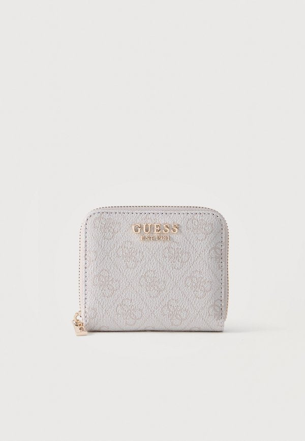 Guess LAUREL SMALL ZIP AROUND - Wallet - bone