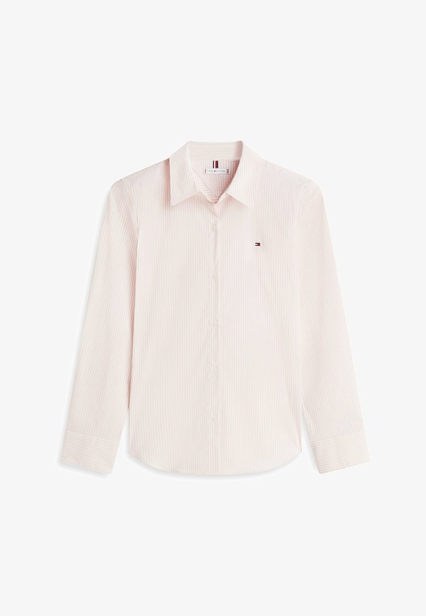 Tommy Hilfiger REGULAR CLASSIC SHIRT - Button-down blouse - classic ithaca stp bonita pink