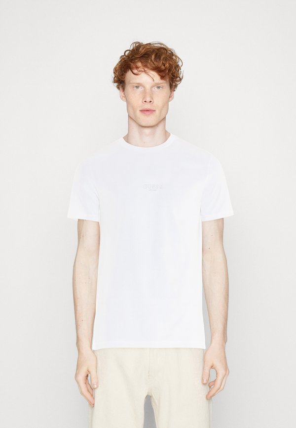 Guess AIDY CN SS TEE - Basic T-shirt - pure white
