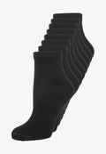 s.Oliver UNISEX ESSENTIALS QUARTER 8PACK - Socks - black