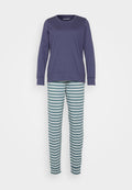 Schiesser SCHLAFANZUG LANG - CASUAL ESSENTIALS SET