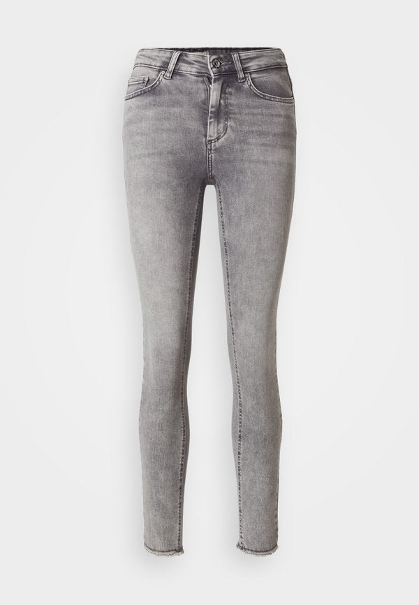 ONLY ONLBLUSH LIFE MID - Jeans Skinny Fit - grey denim