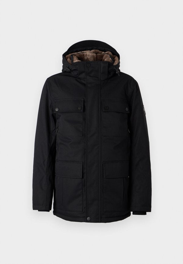 TOM TAILOR FIELDJACKET - Winter coat - black
