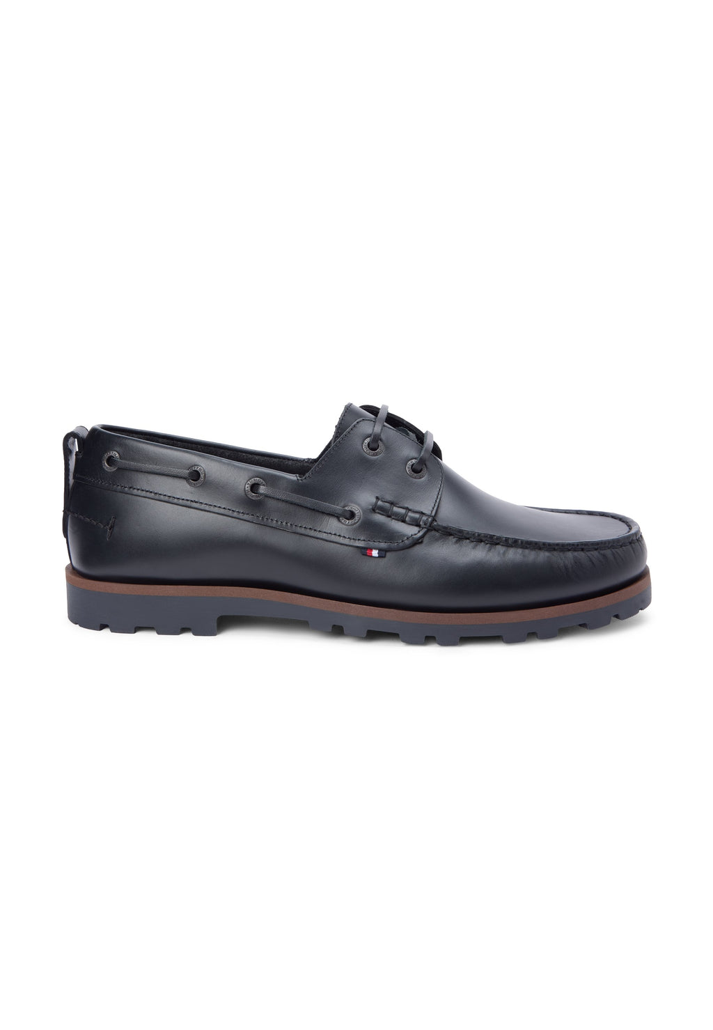 LEATHER CLEAT LIGHTWEIGHT BOAT SHOES Media 5