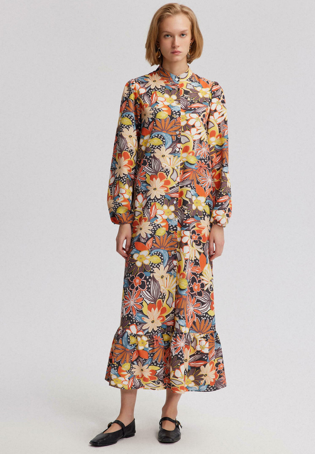 Touché Privé RUFFLE DETAILED FLORAL