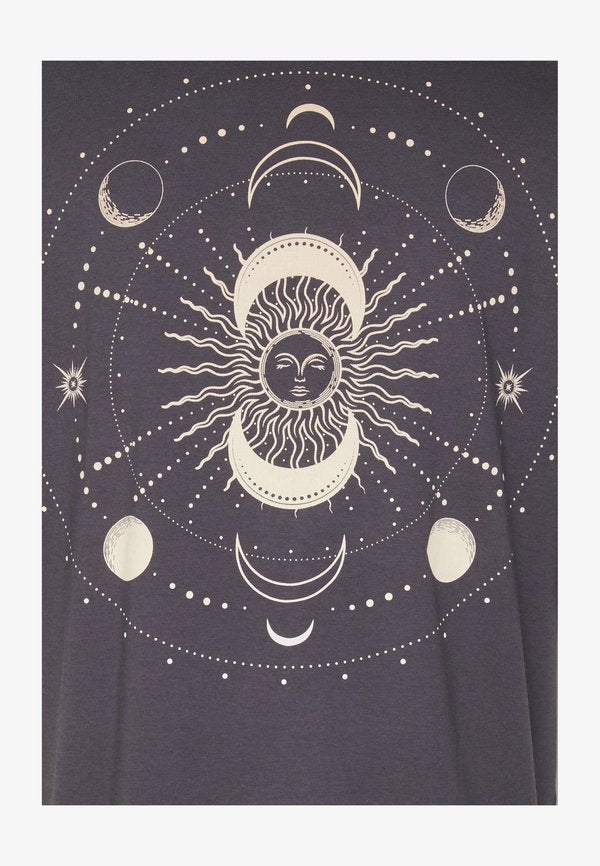 Jack & Jones JOROMBRE CREW NECK - Print T-shirt - periscope