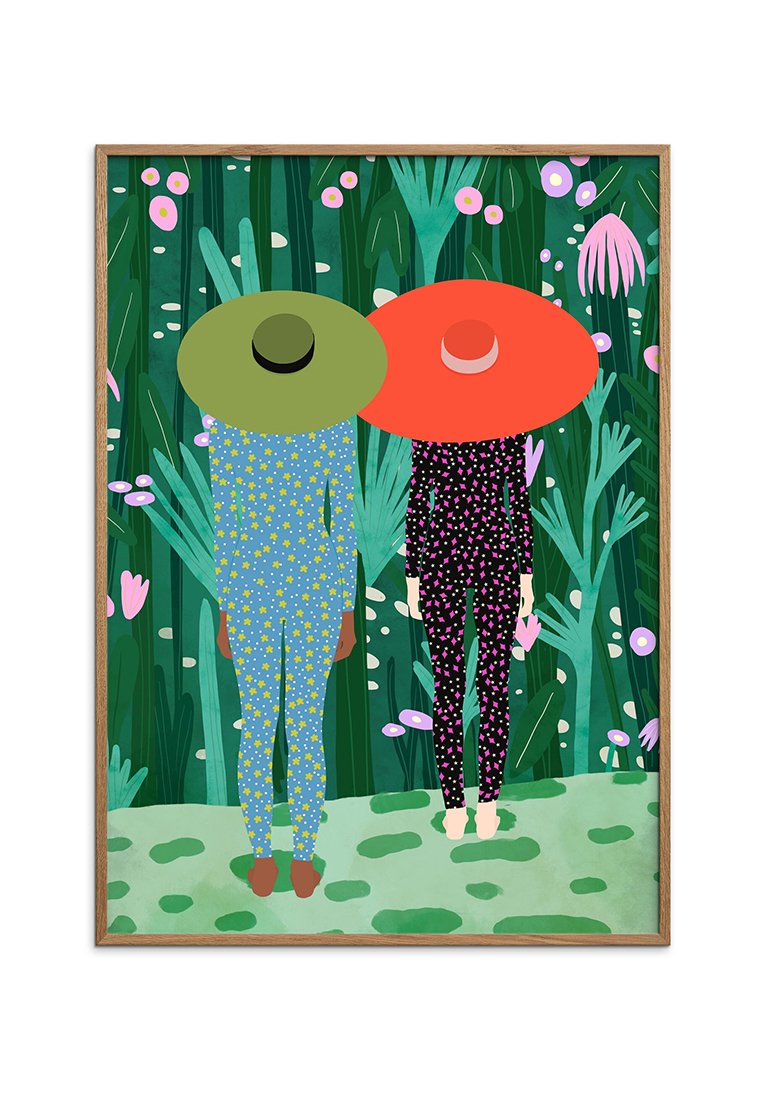 Poster and Frame JUNGLE PIJAMAS