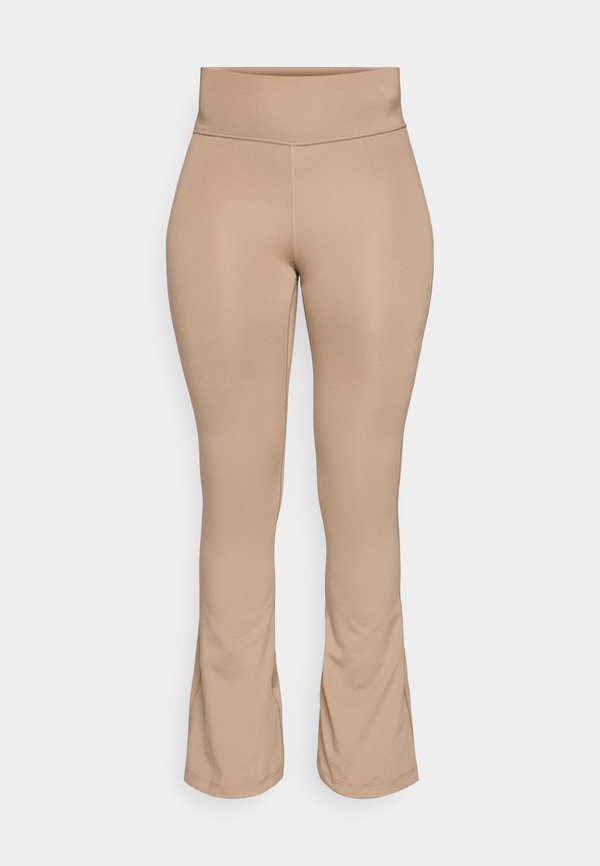 adidas Performance ALLME ESS FLARE - Leggings - chalky brown