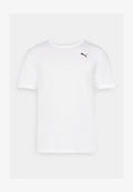 Puma TAD ESSENTIALS SOLID CAT TEE - Sports T-shirt - white