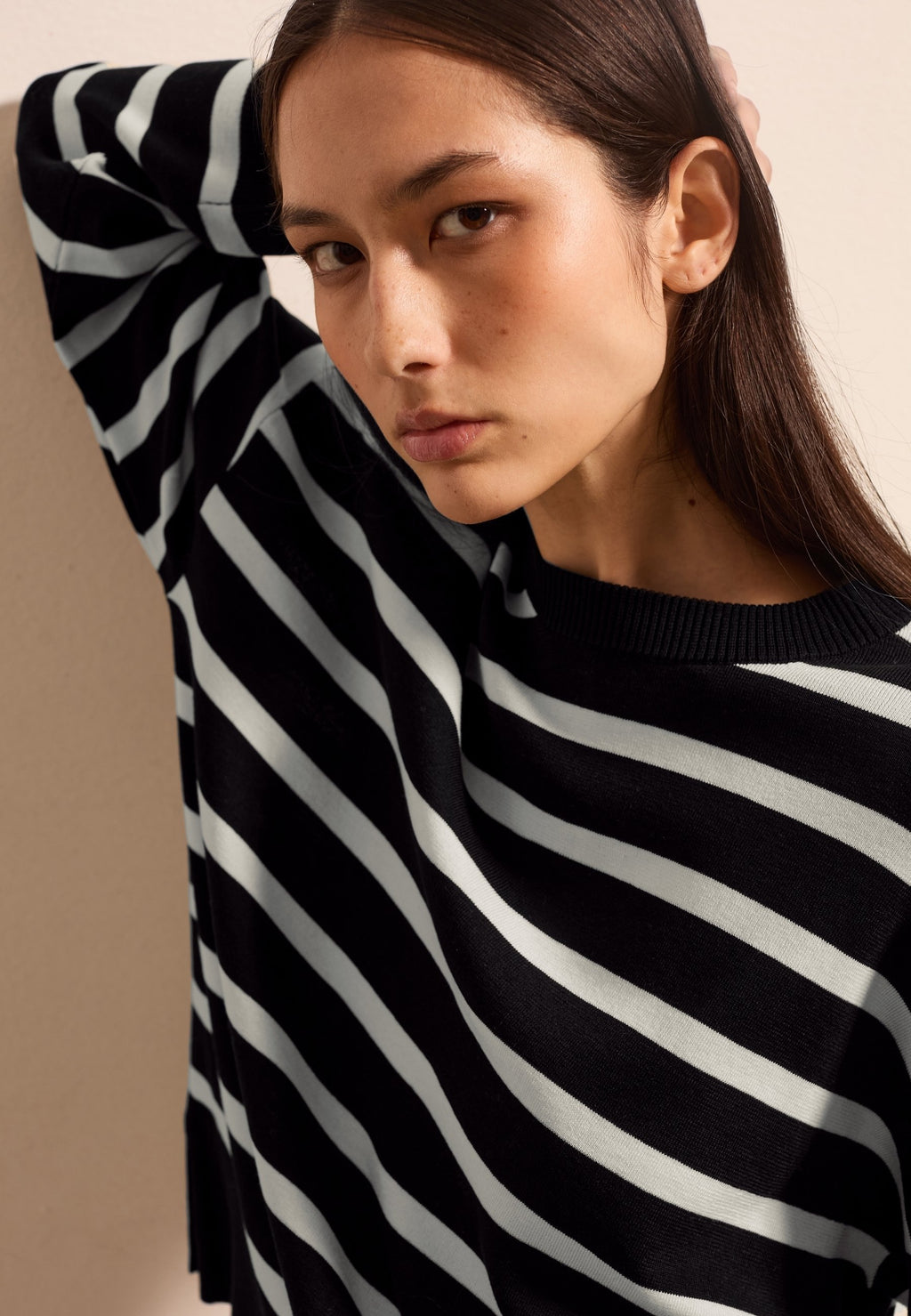 Stefanel STRIPED WITH SPLITS