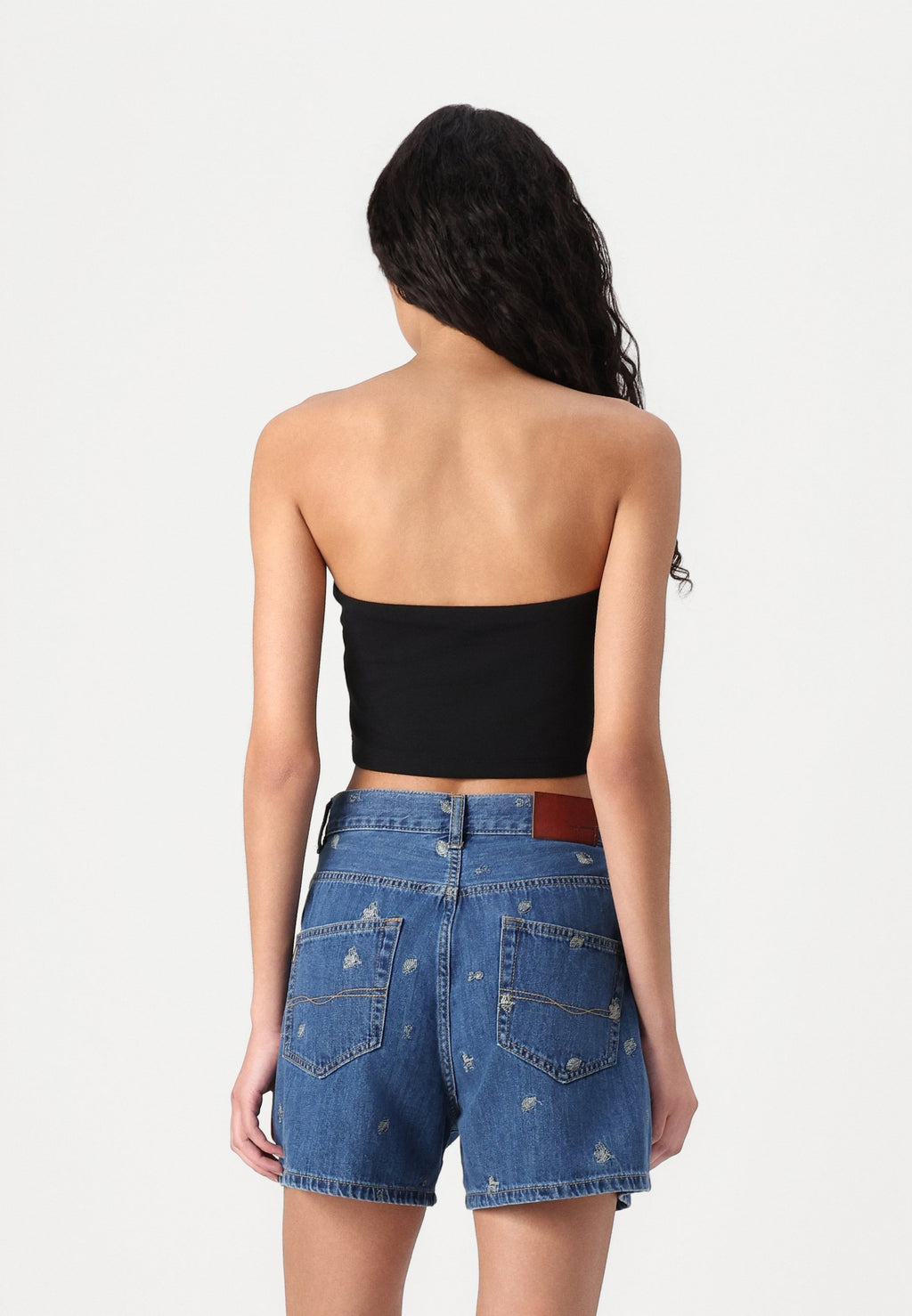 ONLY ONLLIVE LOVE DOUBLE TUBE CROP 2 PACK