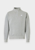 Nike Sportswear CLUB - Sweatshirt - grey heather/smoke grey/white