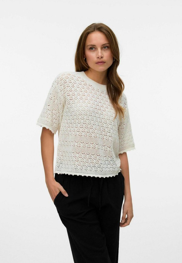 Vero Moda VMMANILA - Print T-shirt - birch