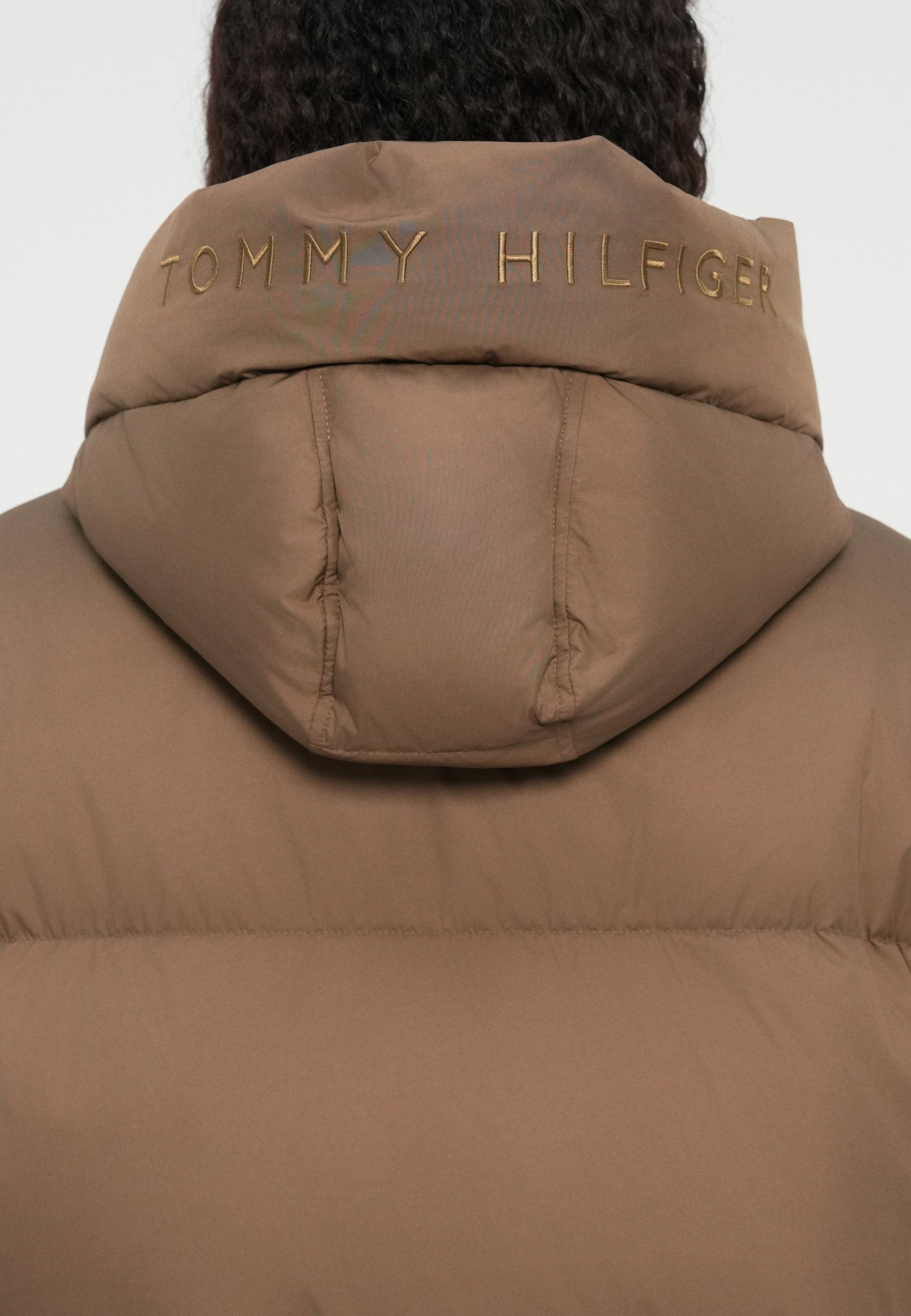 WATER REPELLENT DOWN LONGLINE WRAP COAT Media 6