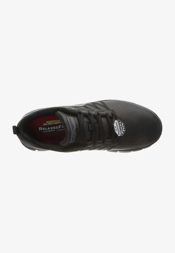 Skechers WORK SURE TRACK - Trainers - black