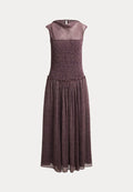 Polo Ralph Lauren WOVEN-DRESSESCRINKLE PRINTED DRESS