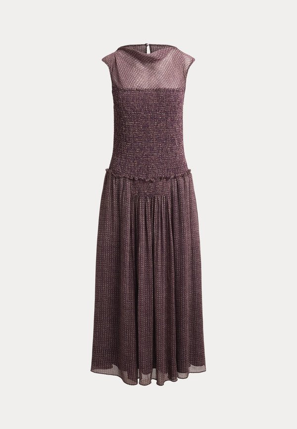 Polo Ralph Lauren WOVEN-DRESSESCRINKLE PRINTED DRESS