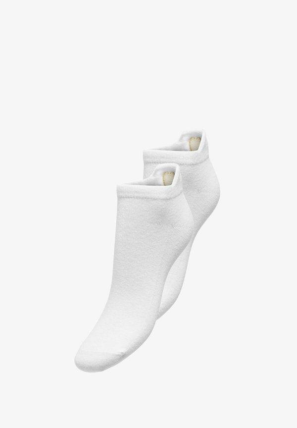 ONLY LOW-CUT SOCKS ONLEA 2-PACK SOCKS - Sneaker socks - white