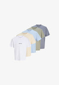 Jack & Jones 5-pack - Print T-shirt - grün