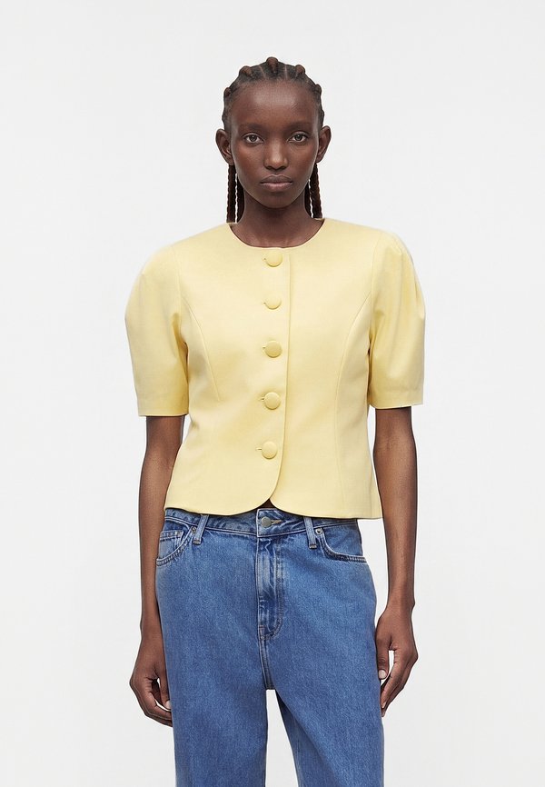 Vero Moda VMREGINA PUFF  - Blazer - golden-coloured haze