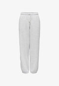 ONLY ONLBEST Wide Leg Fit - Tracksuit bottoms - light grey melange